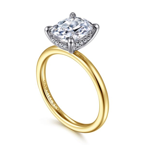 14K Yellow Gold Straight Ring The Ring Austin Round Rock, TX