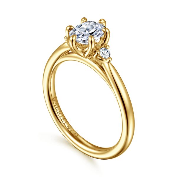 Three Stone Engagement Ring Image 3 The Ring Austin Round Rock, TX