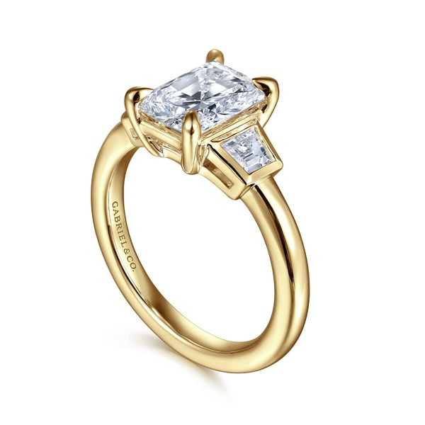 Three Stone Engagement Ring Image 3 The Ring Austin Round Rock, TX