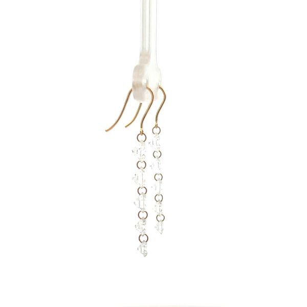 14K Yellow Gold Dangle Earrings Image 3 The Ring Austin Round Rock, TX