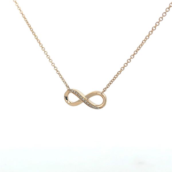 14K Yellow Gold Bar Necklace The Ring Austin Round Rock, TX