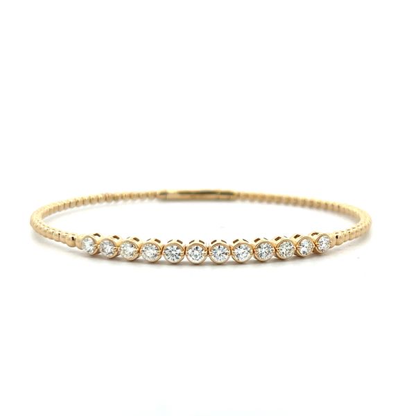 14K Yellow Gold Bangle Bracelet The Ring Austin Round Rock, TX