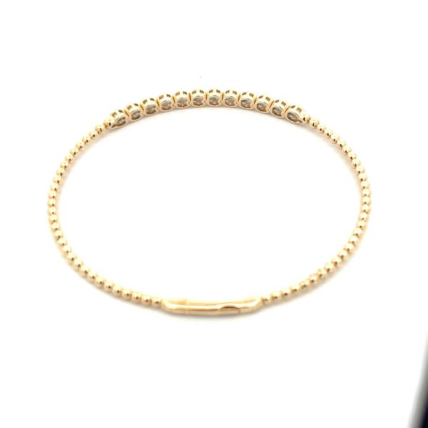 14K Yellow Gold Bangle Bracelet Image 2 The Ring Austin Round Rock, TX