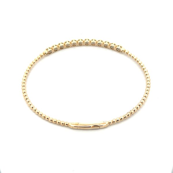 14K Yellow Gold Bangle Bracelet Image 3 The Ring Austin Round Rock, TX