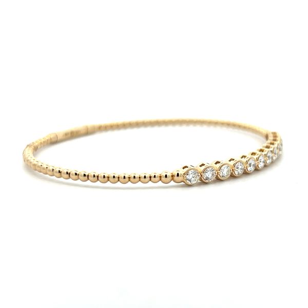 14K Yellow Gold Bangle Bracelet Image 4 The Ring Austin Round Rock, TX