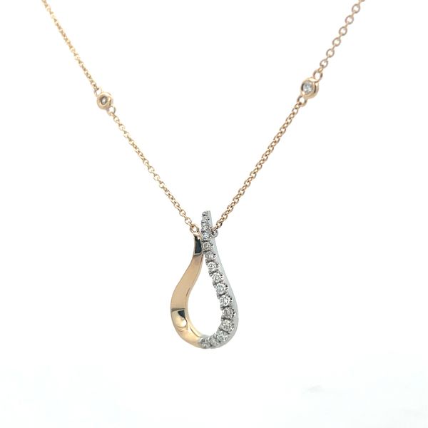 14K Yellow Gold Diamond By The Yard Necklace Image 2 The Ring Austin Round Rock, TX