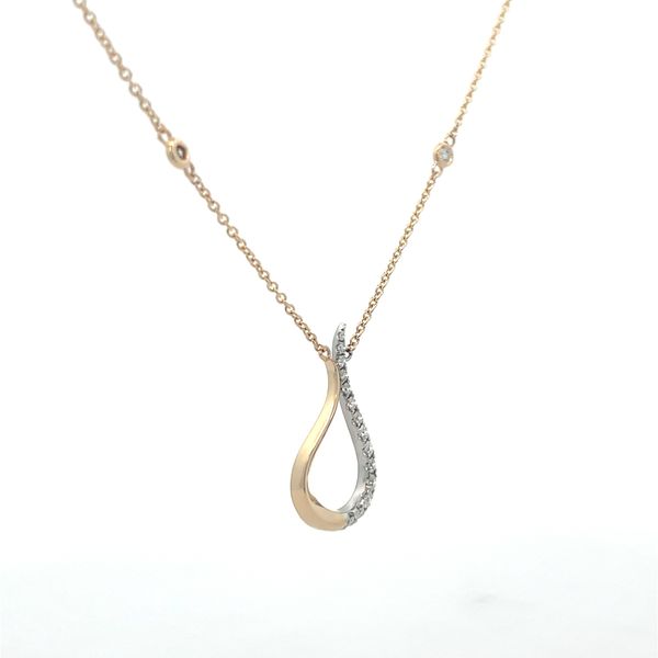 14K Yellow Gold Diamond By The Yard Necklace Image 3 The Ring Austin Round Rock, TX