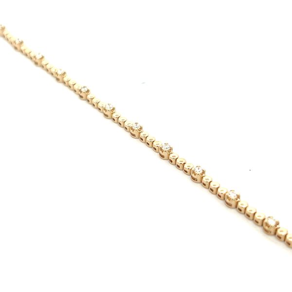 14K Yellow Gold Line Bracelet Image 2 The Ring Austin Round Rock, TX