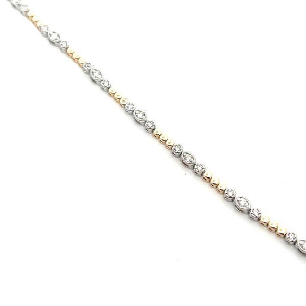14K Yellow Gold Line Bracelet Image 2 The Ring Austin Round Rock, TX