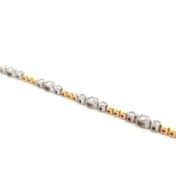 14K Yellow Gold Line Bracelet Image 5 The Ring Austin Round Rock, TX