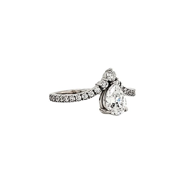 Diamond Semi-Mount Engagement Ring Image 2 The Ring Austin Round Rock, TX