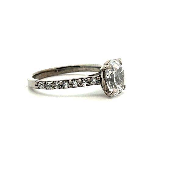 Diamond Semi-Mount Engagement Ring Image 2 The Ring Austin Round Rock, TX