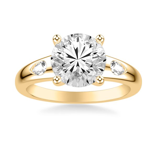 Three Stone Engagement Ring Image 3 The Ring Austin Round Rock, TX
