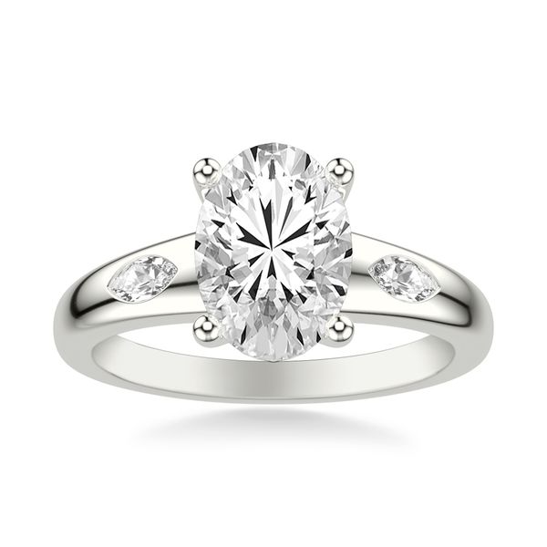 Three Stone Engagement Ring Image 3 The Ring Austin Round Rock, TX