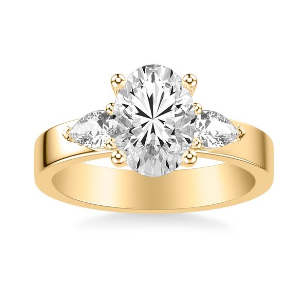 Three Stone Engagement Ring Image 2 The Ring Austin Round Rock, TX