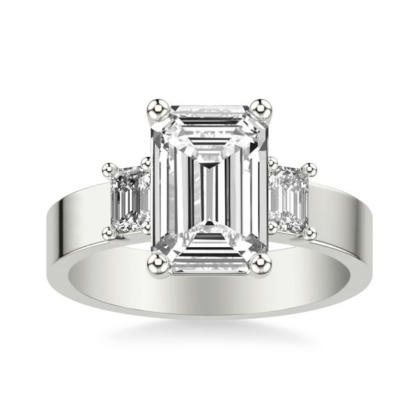 Three Stone Engagement Ring Image 2 The Ring Austin Round Rock, TX