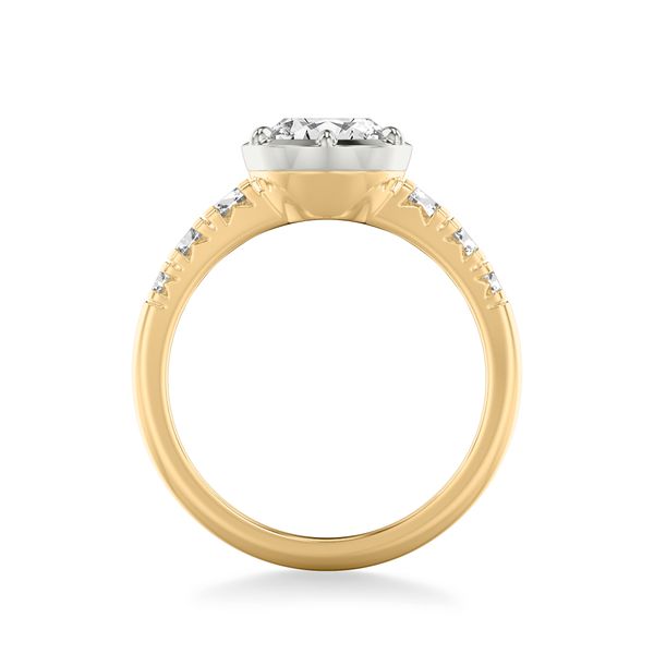 Bezel Set Diamond Ring Image 2 The Ring Austin Round Rock, TX