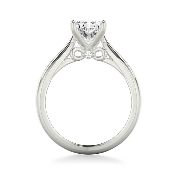 Cathedral Engagement Ring Image 2 The Ring Austin Round Rock, TX