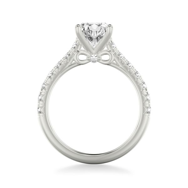 Cathedral Engagement Ring Image 2 The Ring Austin Round Rock, TX