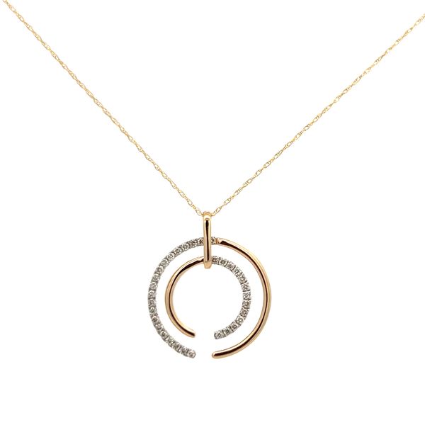 14K Yellow Gold Pendant The Ring Austin Round Rock, TX