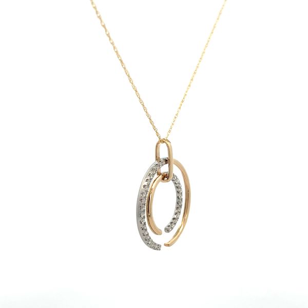 14K Yellow Gold Pendant Image 2 The Ring Austin Round Rock, TX