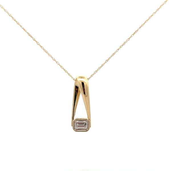 14K Yellow Gold Pendant Image 2 The Ring Austin Round Rock, TX
