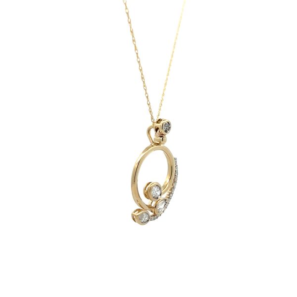 14K Yellow Gold Pendant Image 4 The Ring Austin Round Rock, TX