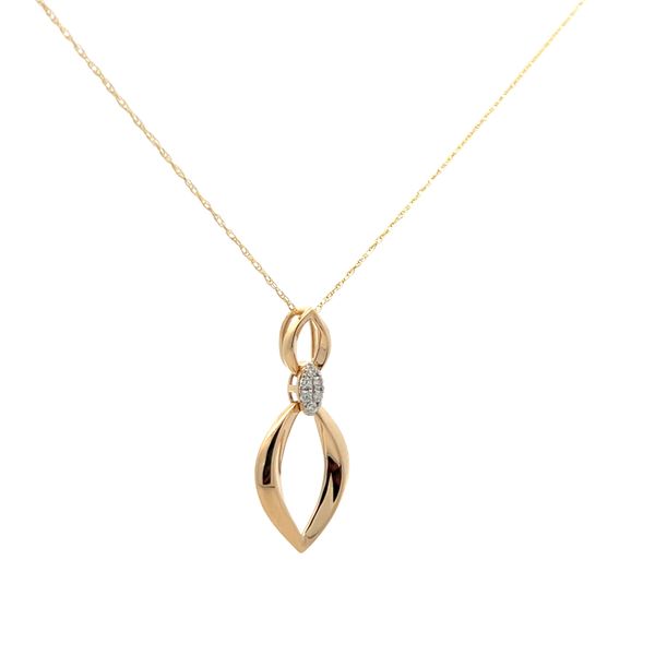 14K Yellow Gold Pendant Image 2 The Ring Austin Round Rock, TX
