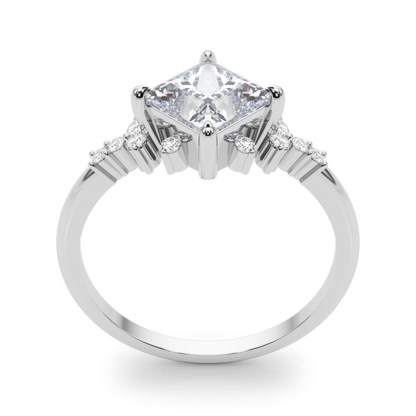 Diamond Semi-Mount Engagement Ring Image 2 The Ring Austin Round Rock, TX