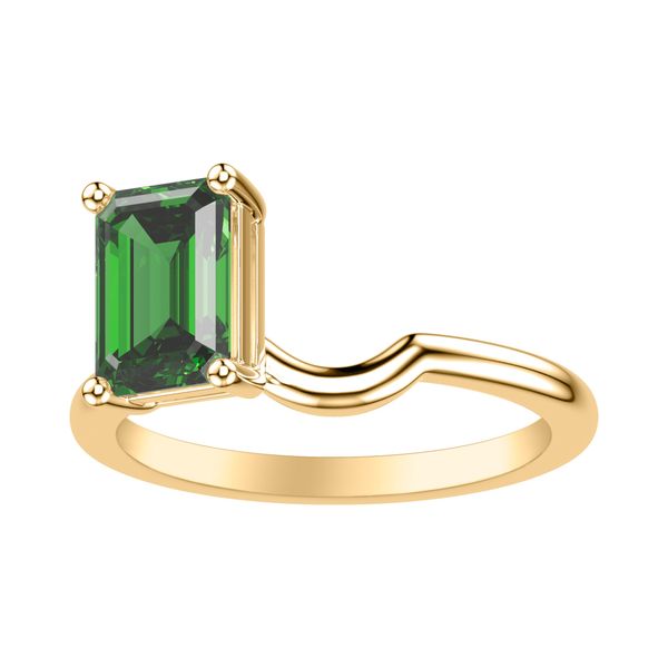 14K Yellow Gold Contour Ring The Ring Austin Round Rock, TX