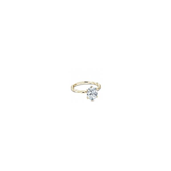Yellow Gold Solitaire Ring Image 2 The Ring Austin Round Rock, TX