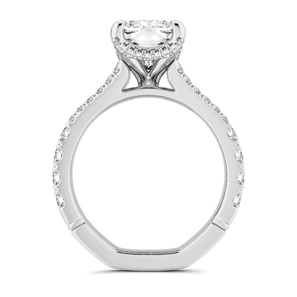 Hidden Halo Engagement Ring Image 2 The Ring Austin Round Rock, TX