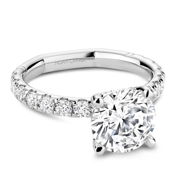 Hidden Halo Engagement Ring Image 2 The Ring Austin Round Rock, TX