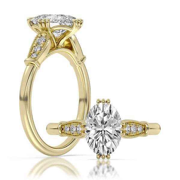 Diamond Accent Engagement Ring The Ring Austin Round Rock, TX
