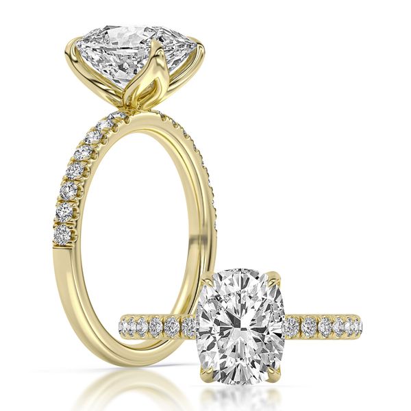 Petal Head Engagement Ring The Ring Austin Round Rock, TX
