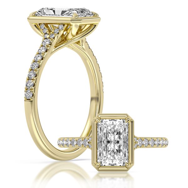 Halo Engagement Ring The Ring Austin Round Rock, TX