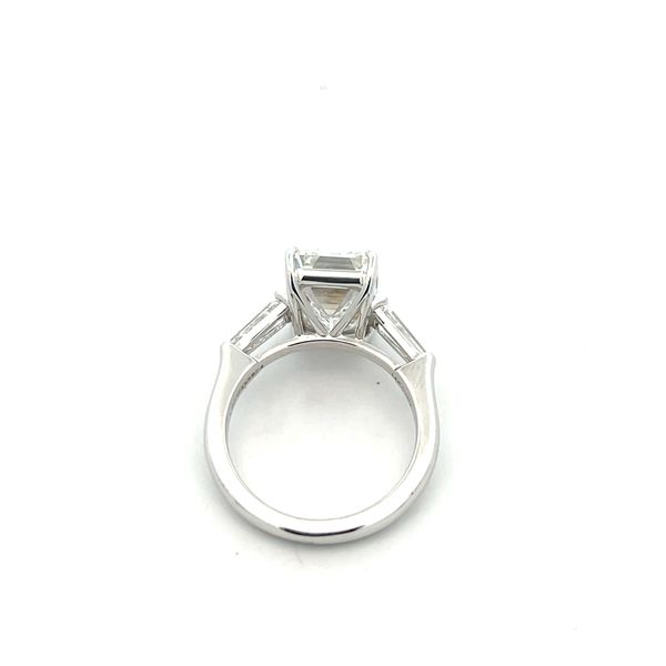 14K White Gold Three Stone Ring Image 5 The Ring Austin Round Rock, TX