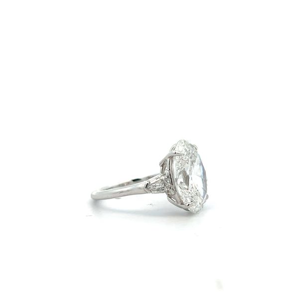 14K White Gold Three Stone Ring Image 4 The Ring Austin Round Rock, TX