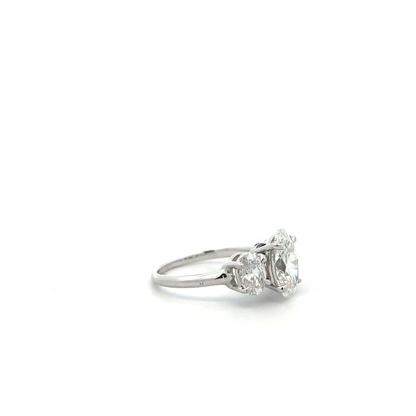 14K White Gold Three Stone Ring The Ring Austin Round Rock, TX