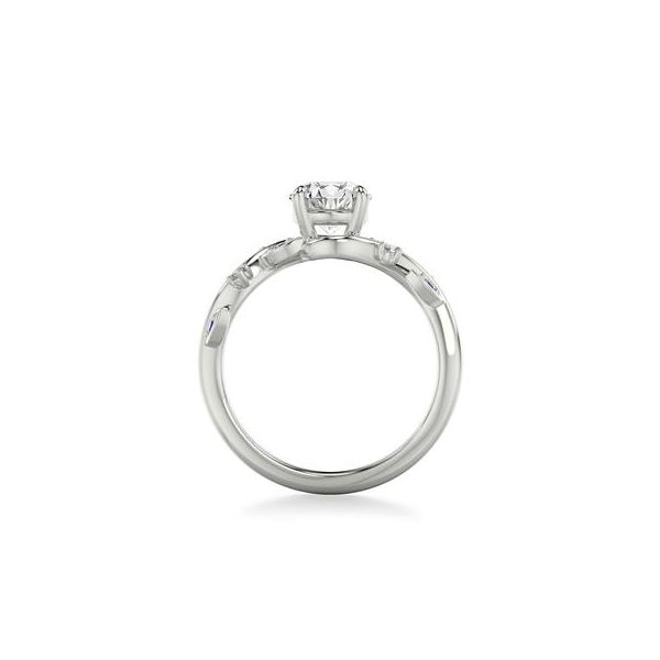 Diamond Semi-Mount Engagement Ring Frederick Goldman Image 3 The Ring Austin Round Rock, TX
