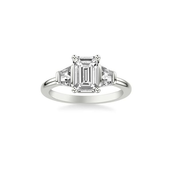 Three Stone Engagement Ring Image 2 The Ring Austin Round Rock, TX