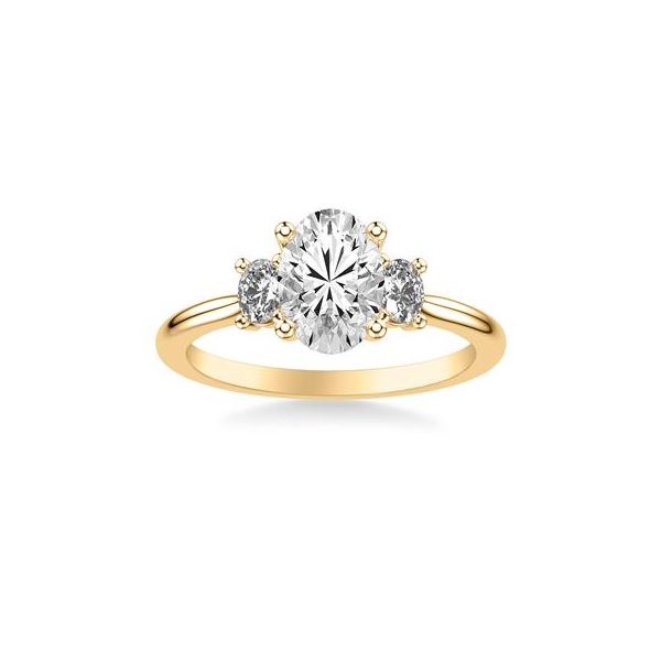 Three Stone Engagement Ring Image 2 The Ring Austin Round Rock, TX