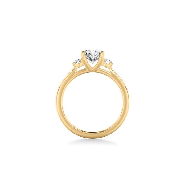 Three Stone Engagement Ring Image 3 The Ring Austin Round Rock, TX