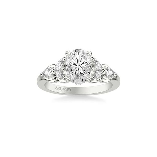Multi-Row Engagement Ring Image 2 The Ring Austin Round Rock, TX