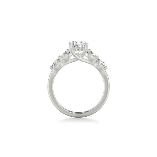 Multi-Row Engagement Ring Image 3 The Ring Austin Round Rock, TX