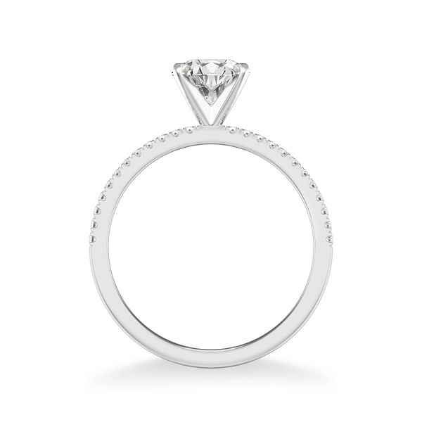 Diamond Semi-Mount Engagement Ring Frederick Goldman Image 2 The Ring Austin Round Rock, TX