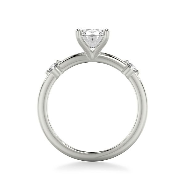 Diamond Semi-Mount Engagement Ring Frederick Goldman Image 2 The Ring Austin Round Rock, TX