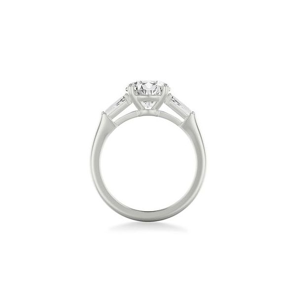 Diamond Semi-Mount Engagement Ring Frederick Goldman Image 3 The Ring Austin Round Rock, TX