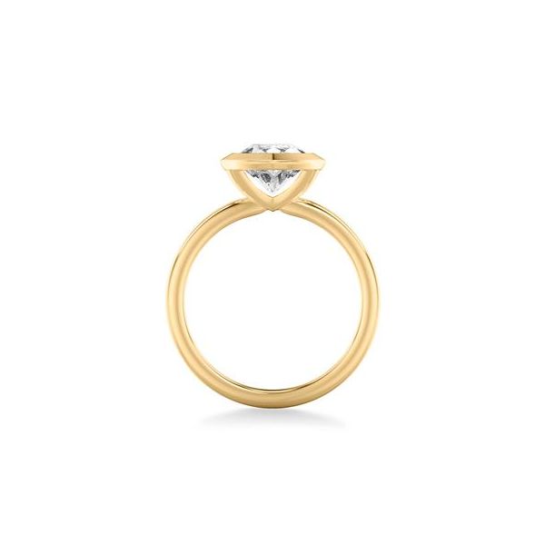 Solitaire Engagement Ring Frederick Goldman Image 3 The Ring Austin Round Rock, TX