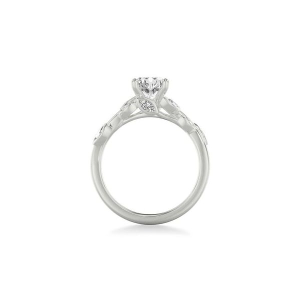 Diamond Semi-Mount Engagement Ring ArtCarved Image 3 The Ring Austin Round Rock, TX